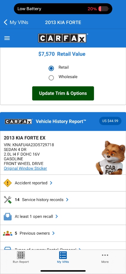 2013 Kia Forte  Repairable Wrecks 