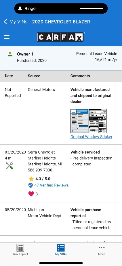 2020 Chevy Blazer LT FWD Repairable Wrecks 