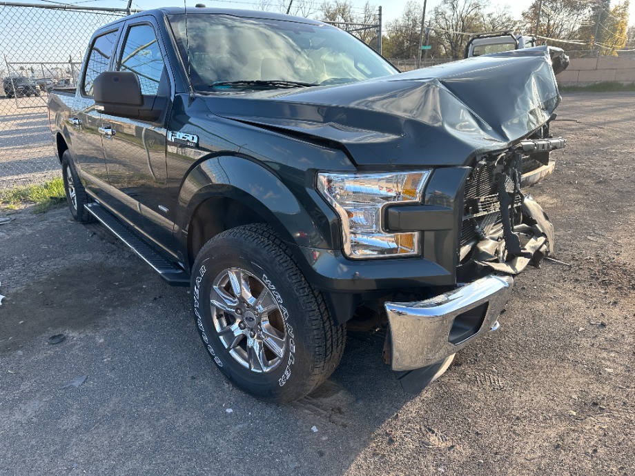 2015 Ford F150 XLT Crew Cab 4x4 Repairable Wrecks 