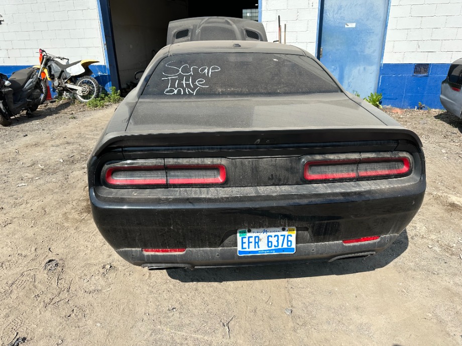 2019 Dodge Challenger Widebody Scat Pack Repairable Wrecks 