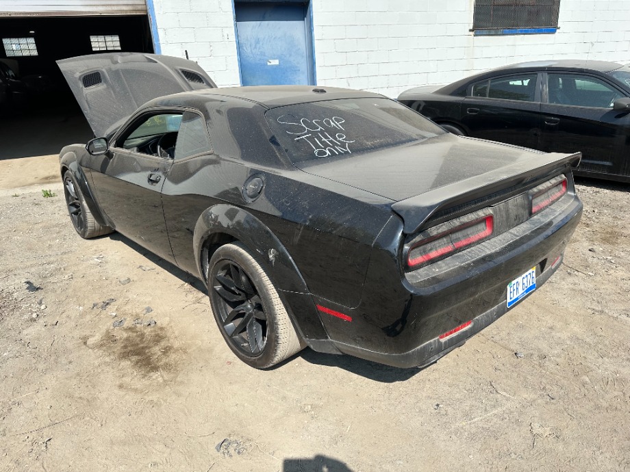 2019 Dodge Challenger Widebody Scat Pack Repairable Wrecks 