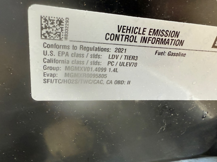 2021 Chevy Trax  Repairable Wrecks 